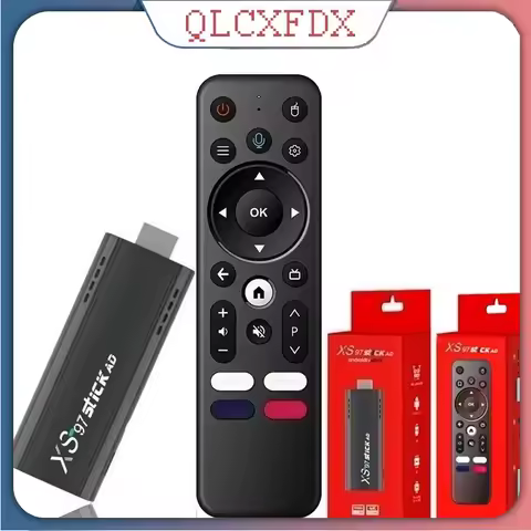 XS97 TV Stick 2GB 16GB 2.0 HD 4K HD 2.4G&amp;5G Android 10.0 H313 Quad Core HDMI-compatible WIFI BT 5.0 Voice Remote Smart TV Box