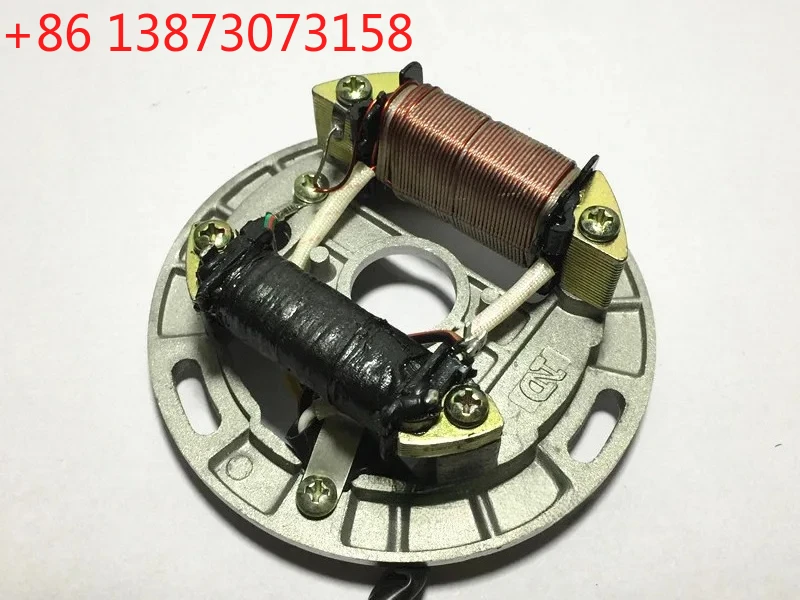 Conjunto de estator y rotor de magneto para motocicleta de dos tiempos AX-100, estator y rotor de generador AX 100, bobina de encendido.