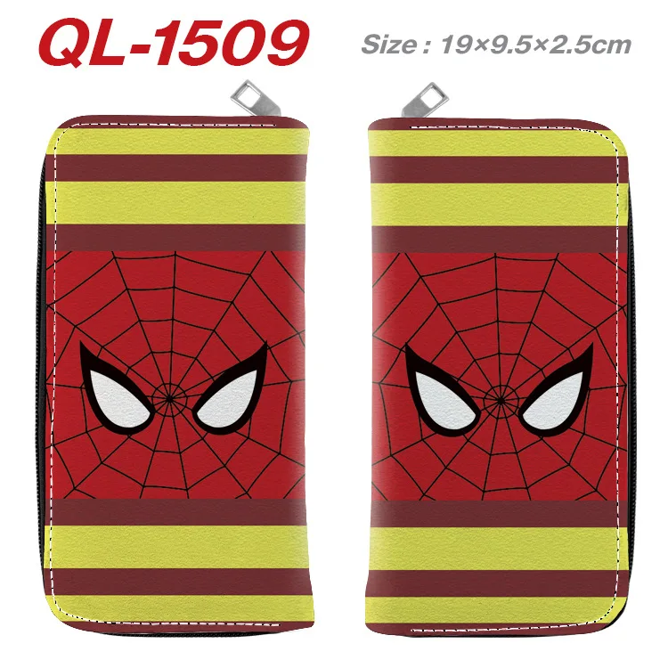 MINISO Disney Superhero Wallet Cartoon Printing Men's and Women's Short Large-capacity Card Holder Coin Wallet