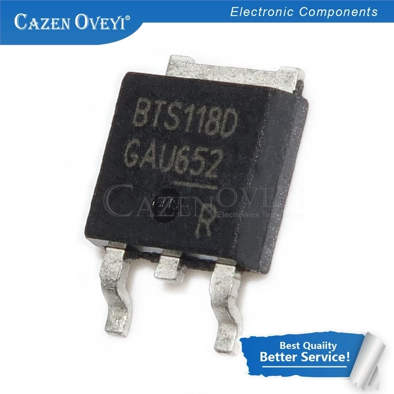 

5 шт./партия BTS118D BTS118 TO-252 новая Оригинальная фотография