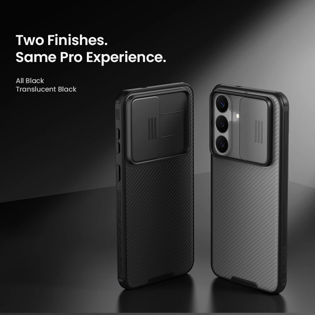 For Samsung Galaxy S26 FE 5G Case Nillkin CamShield Pro Ultra-Thin Hard PC Slide Camera 360 Cases Lens Back Cover Protection