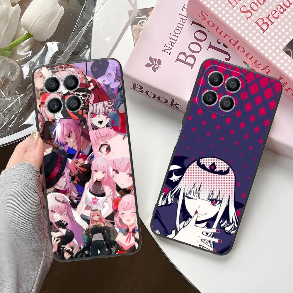 

Чехол для мобильного телефона Anime Mori Calliope для Honor 90 80 70 60 50 30 20 10 9 8 7 Pro S SE Lite 5G, роскошный чехол с красочным принтом