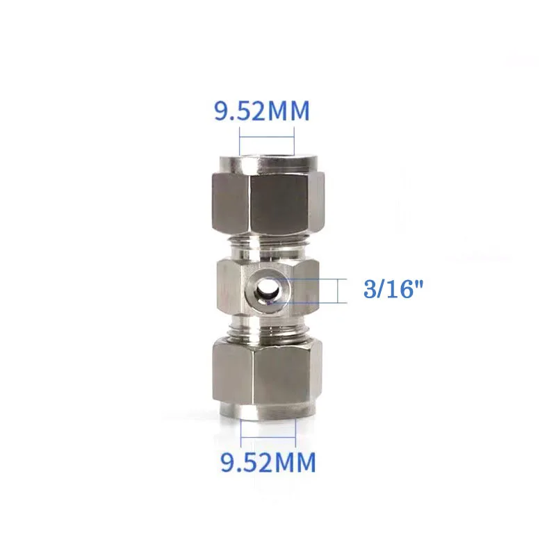 Brass 3/8\'\' Spray Joint Non-Slip Lock Quick Connectors 3/16\