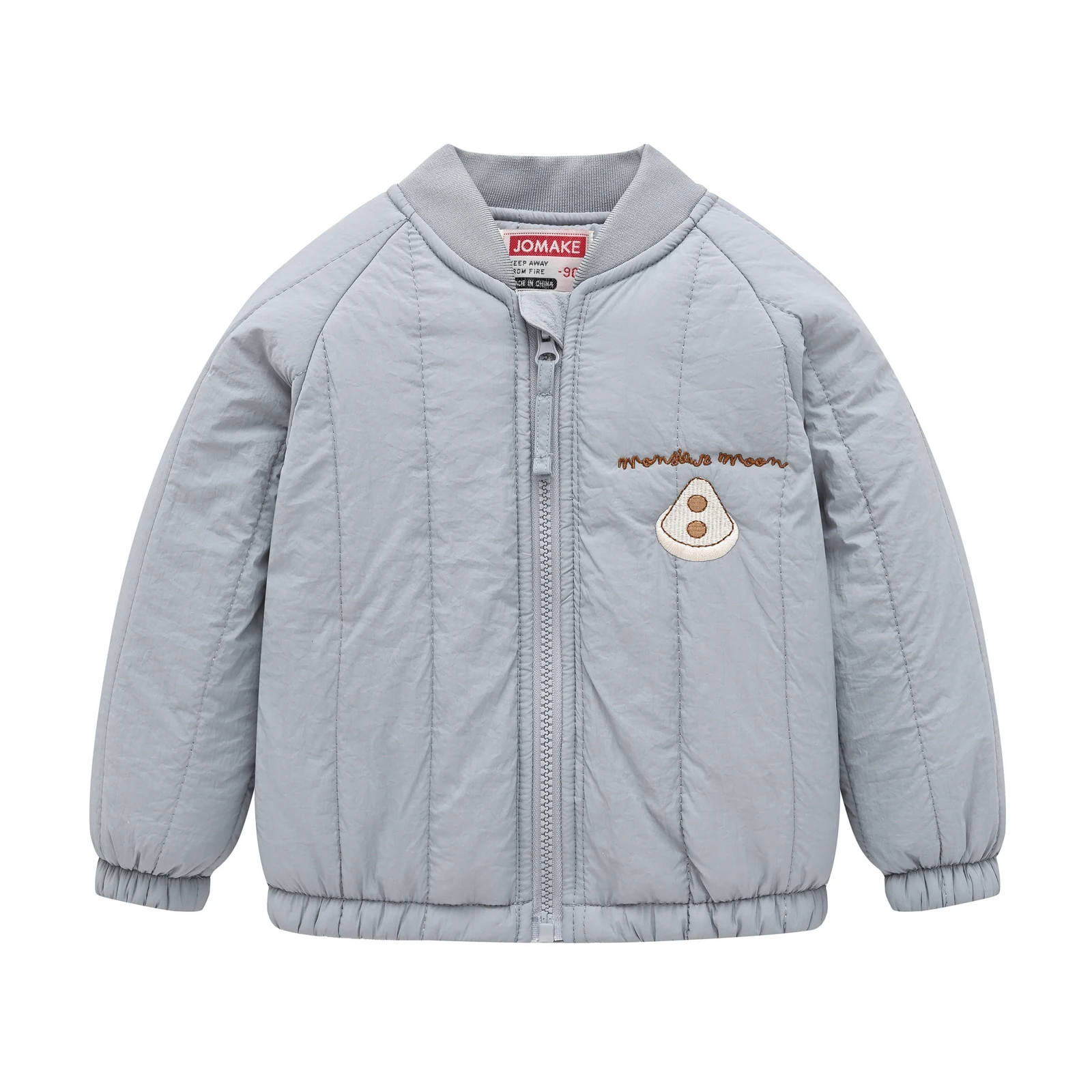 

Embroidery in autumn and winter Korean children cartoon cute and velvet fashion Joker coat, for 1-6 Yeras old girls and boys