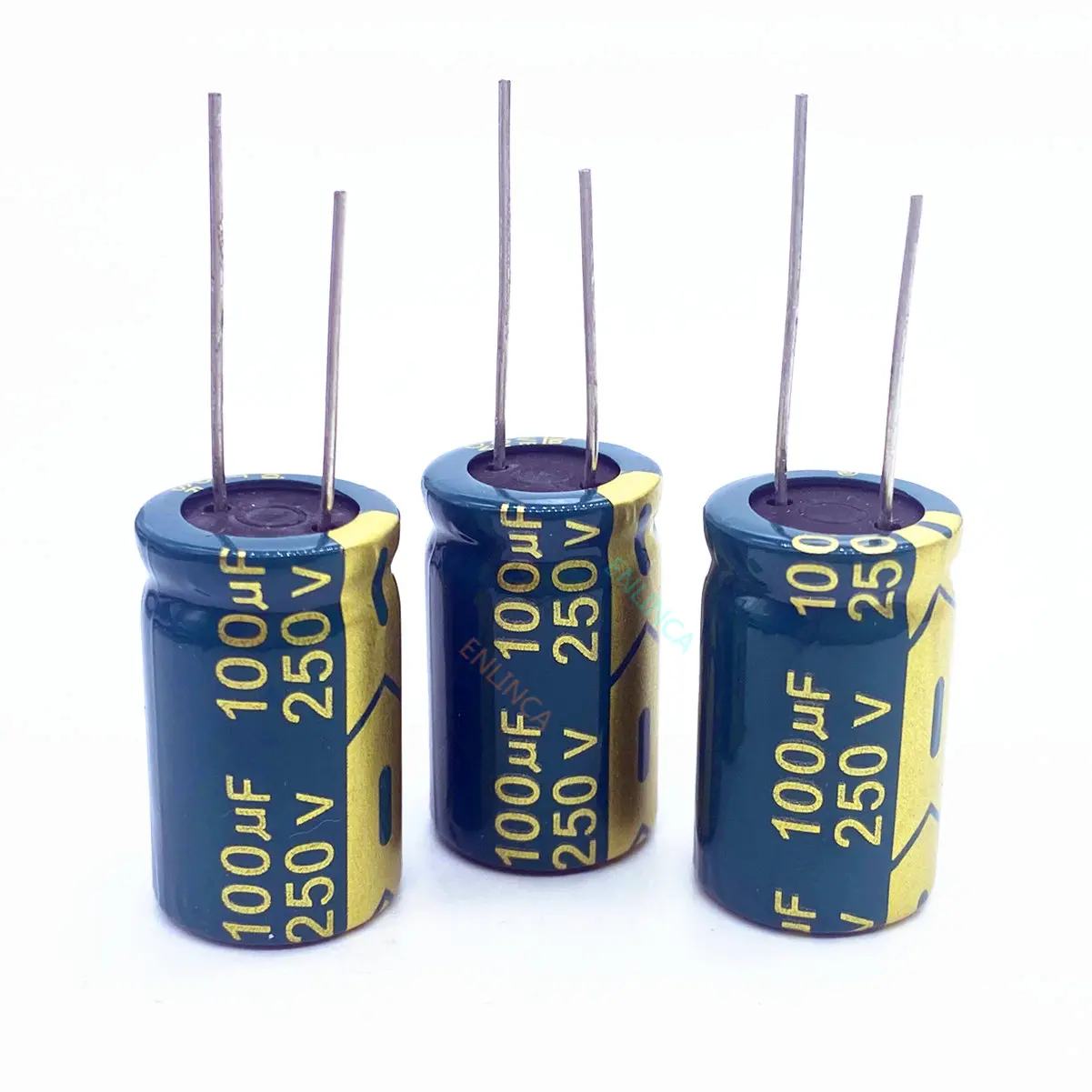 

2pcs/lot high frequency low impedance 250v 100UF 250v 100UF aluminum electrolytic capacitor size 16*25 20%