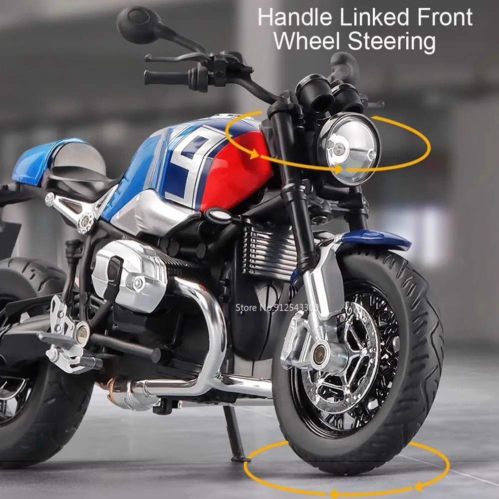 1:12 R Negen T Kawasaki KX450 Motorfiets Model Speelgoed Auto Schokabsorptie Wiel Stuurmotor Modellen Speelgoed Beste Cadeaus voor Jongens