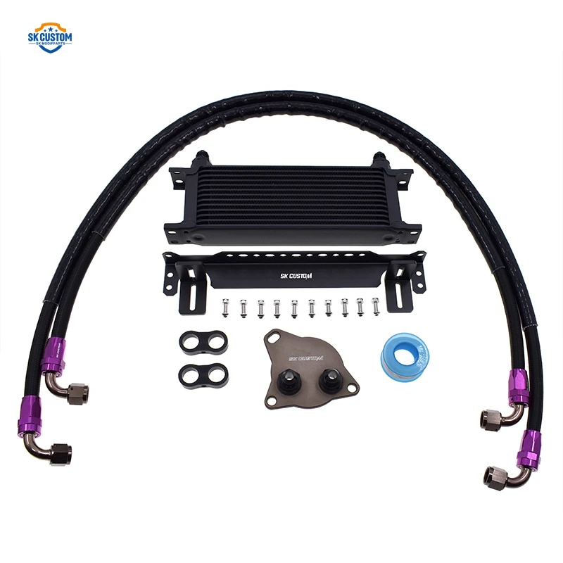 

Sell Well Transmission Oil Cooler Kit For Toyota Crown Reiz 2.5L With Nylon Hose Kit