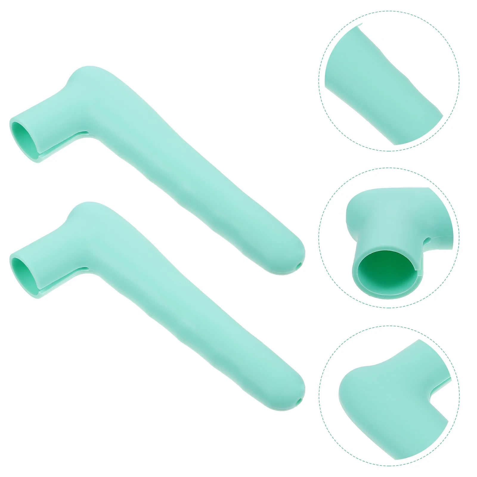 

2Pcs Silicone Door Handle Protective Covers Heavy Duty Bump-Resistant Quick Dry Non-Slip for Child Safety Doorknob Covers