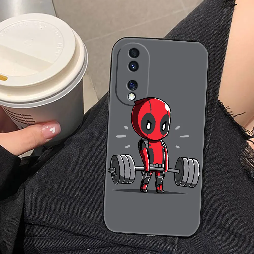 Marvel Deadpool Venom Cover Phone Case For Honor 9 9I 9X 9 8 8X6X 7X 8 8C Max 90 70 50 20 10 Lite MAGIC 5 Pro 5G Case Funda