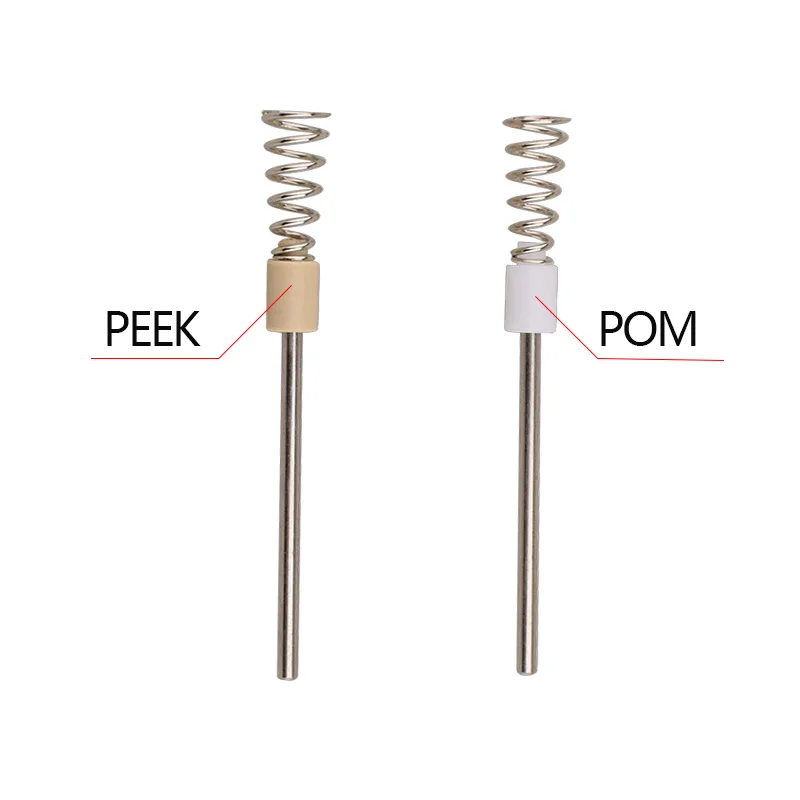 HPA POM PEEK Valve PIN Stainless Steels Spring Z Valve Ozzle Head Pressure Regulator Compressor Pneumatic Fittings Customization