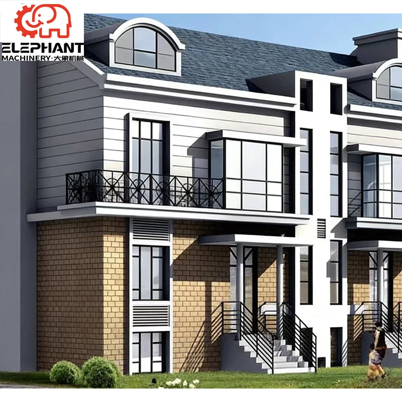Prefab Light Steel Villa Fully Furnished Prefab Houses Steel Structure Metal Building Construction House for Living