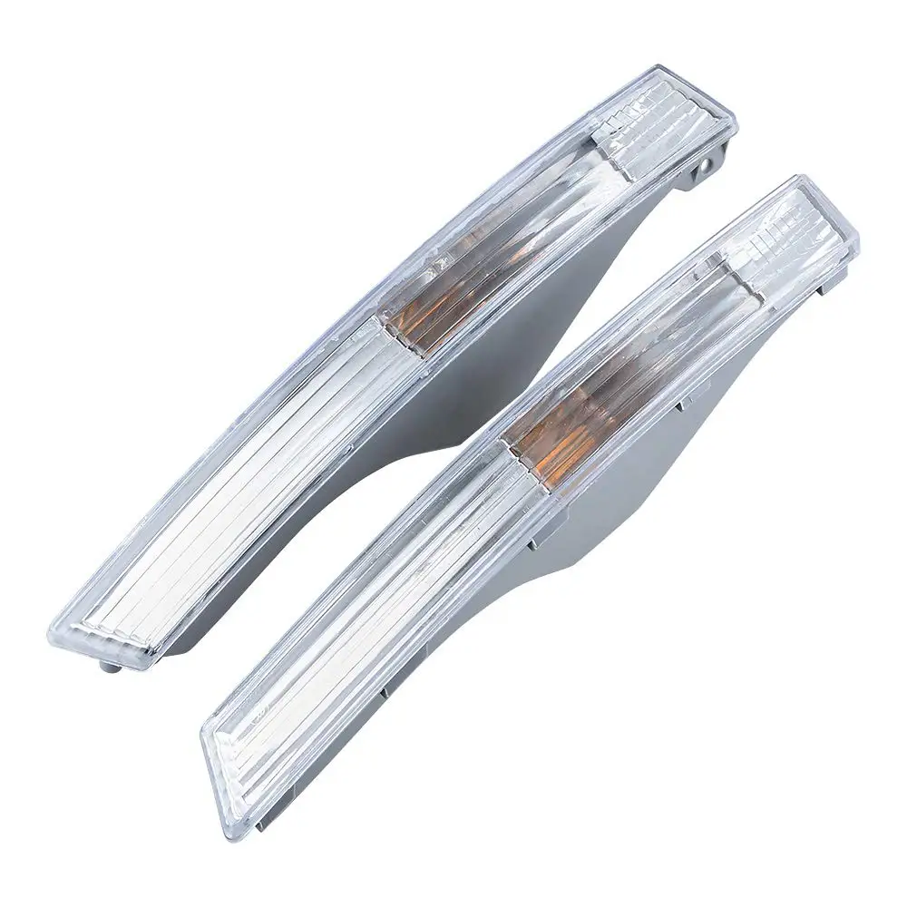

AU34-Front Bumper Side Turn Signal Indicator Light Cover Compatible For-VW Passat B6 2006-2010 Sedan Wagon Model 3CD9