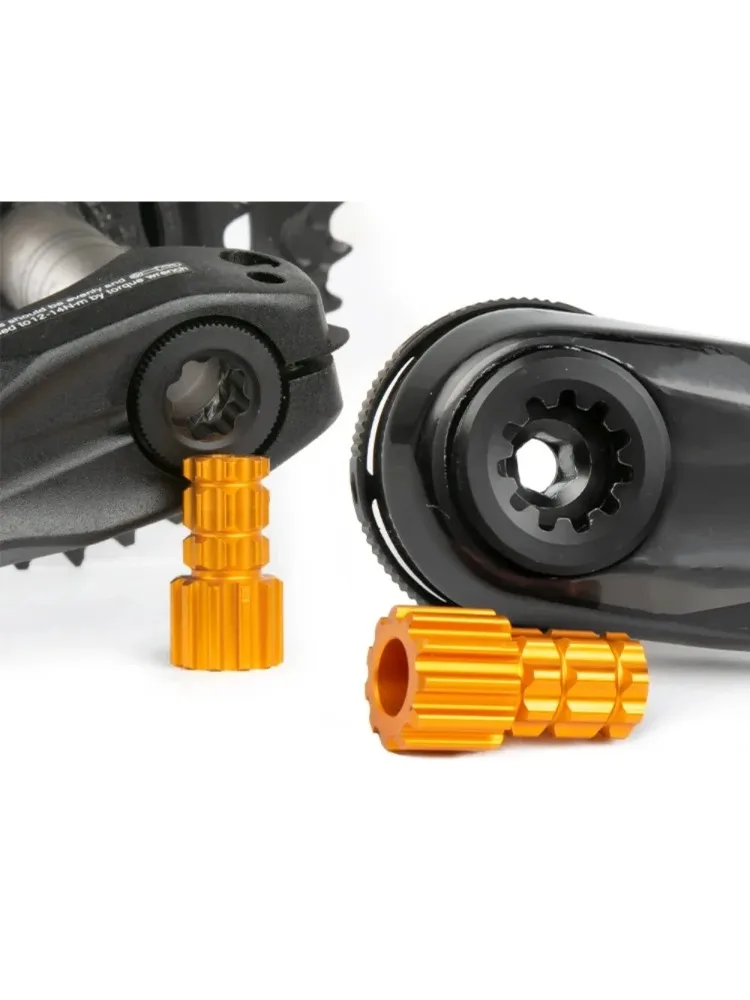 AliExpress 2-in-1 Bicycle Crank Cap Tool for XTR M9100 Crank Hollow Arm Adjustment Essential for MTB And Road Bike Crank Removal