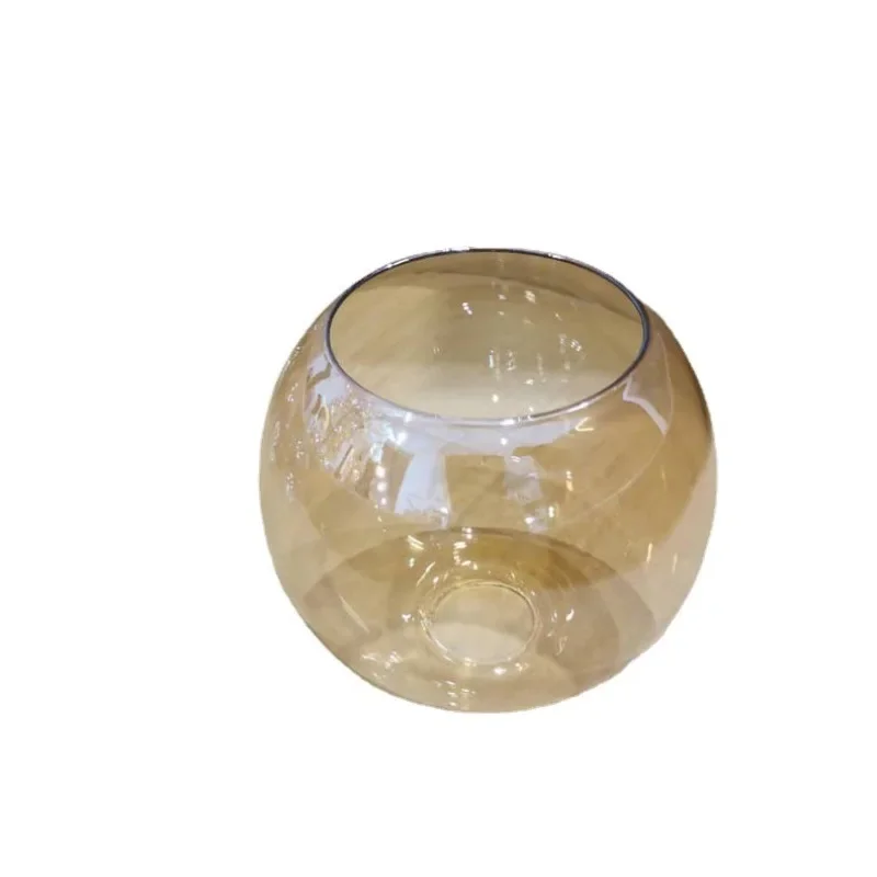 Transparent Glass Lampshade Round Lampshade Spherical Lighting Accessories