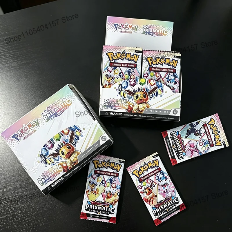 360 Stück Pokemon-Karten Prismatic Evolutions SCARLET VIOLE Englische Version Pokemon Booster Kampf-Sammelkarten