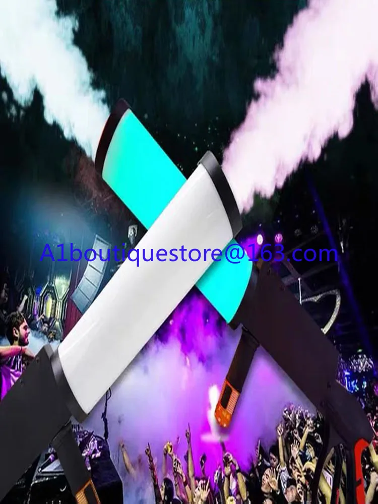 Carbon Dioxide Gas Column Gun Bar  Party Led DJ Stage Co2 Jet Machine Effect Fogger Smoke Gun Shoot Distance