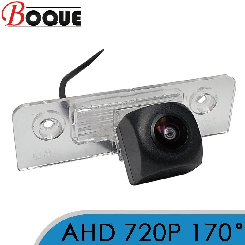 BOQUE 170 Degree 1280x720P HD AHD Car Vehicle Rear View Reverse Camera for Ford Classic Ikon Flex Mustang Taurus Fiesta Fusion