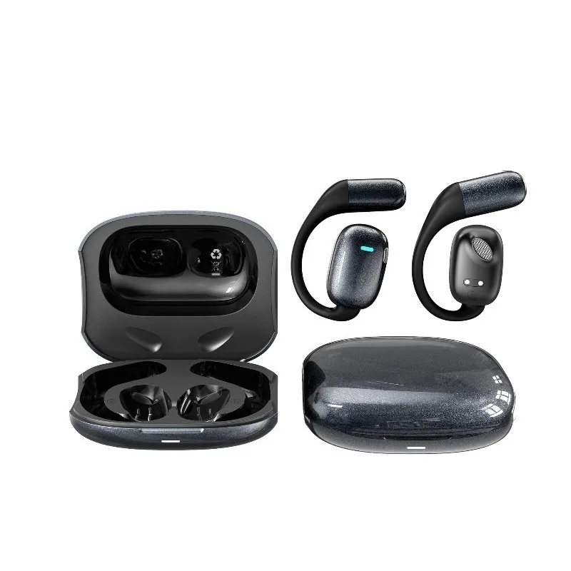 Non-in-ear ows Bluetooth headset, long battery life sports noise reduction smart touch portable wireless headset