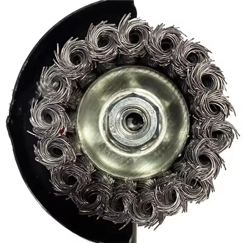 YANA50I -9000 Rust-Removing Pneumatic Wire Brush 75Mm Cup Brush 11000 RPM Heavy-Duty Anti-Rust Tool