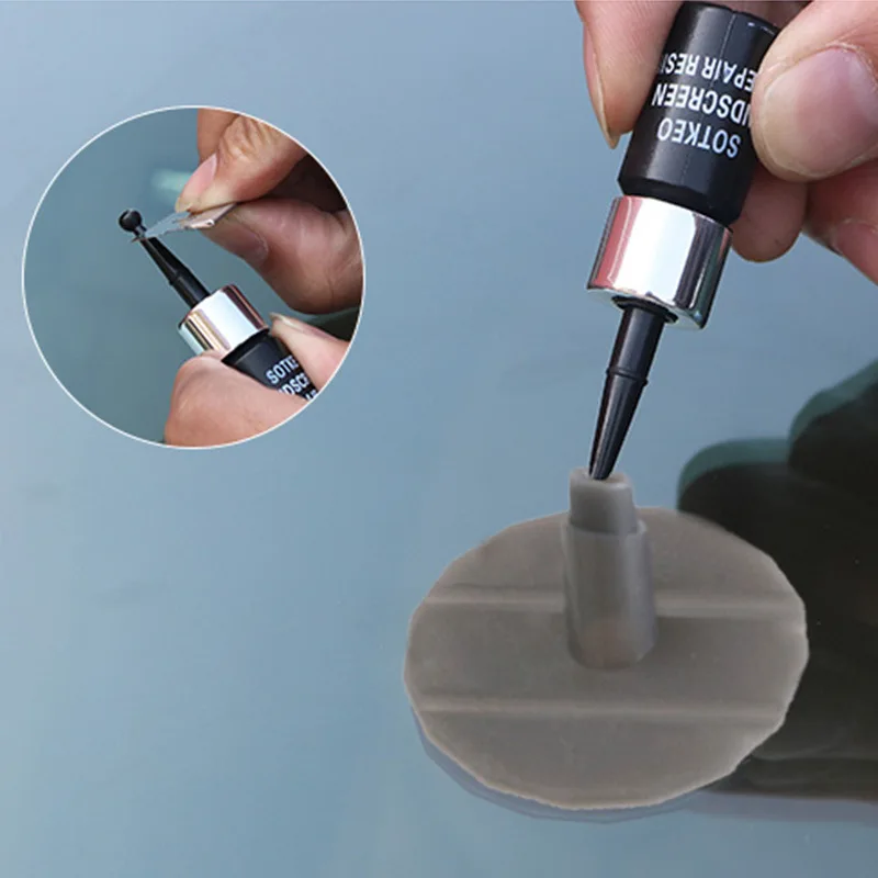 Car Windscreen Crack Repair Fluid Glass Scratch Repair Tool Glass Curing Adhesive Auto Glasses Scratch Crack Repairs Agent