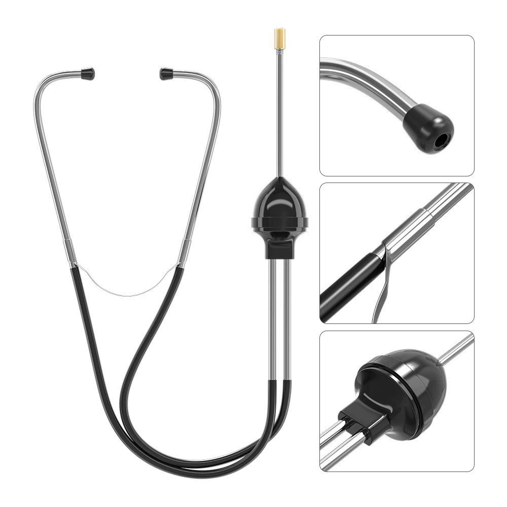 

Car Cylinder Stethoscope Auto Engine Block Diagnostic Tool Automotive Engine Hearing Tools For Car Repair