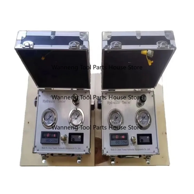 

Цифровые манометры давления масла с гидравлическим насосом, тестер расхода гидравлического двигателя, портативный тестер гидравлических клапанов