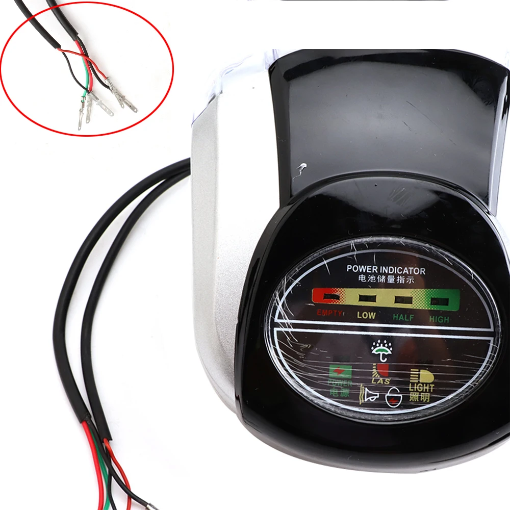Multi Function Display 4 in 1 Battery Power Indicator Headlight Bluetooth Lock for Electric Bike Scooter