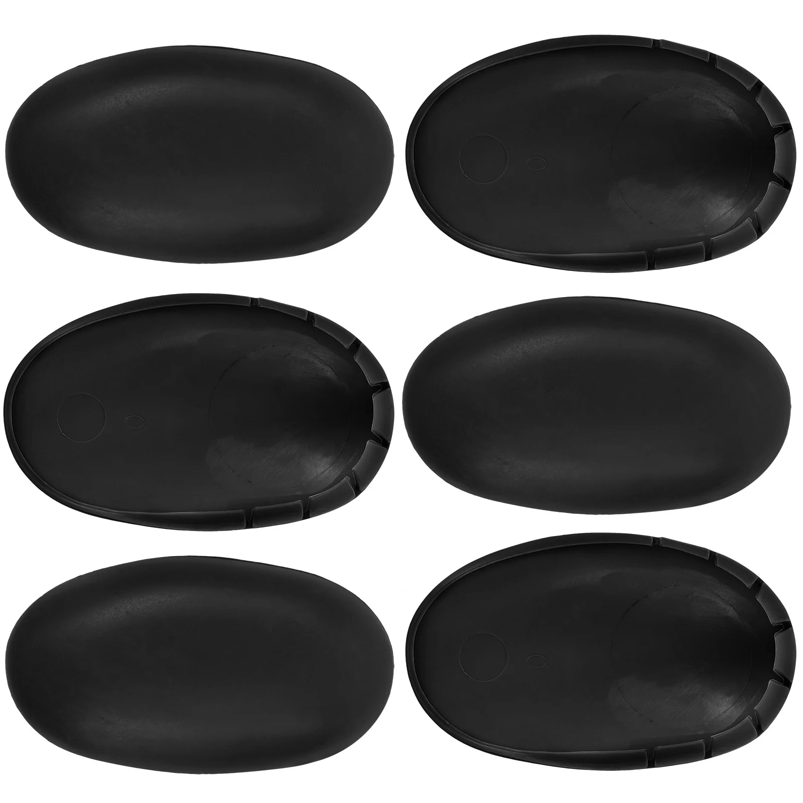 

3 Pairs Waterproof Ear Covers Permed and Dyed for Bath Shower Cap Silica Gel