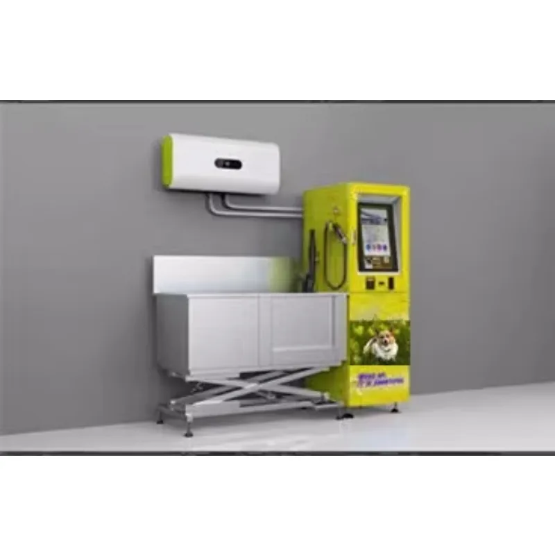 Automatic Dog Cat Washing Vending Machine Self Service Portable Pet Bathing System with Digital Timer Water Pressure