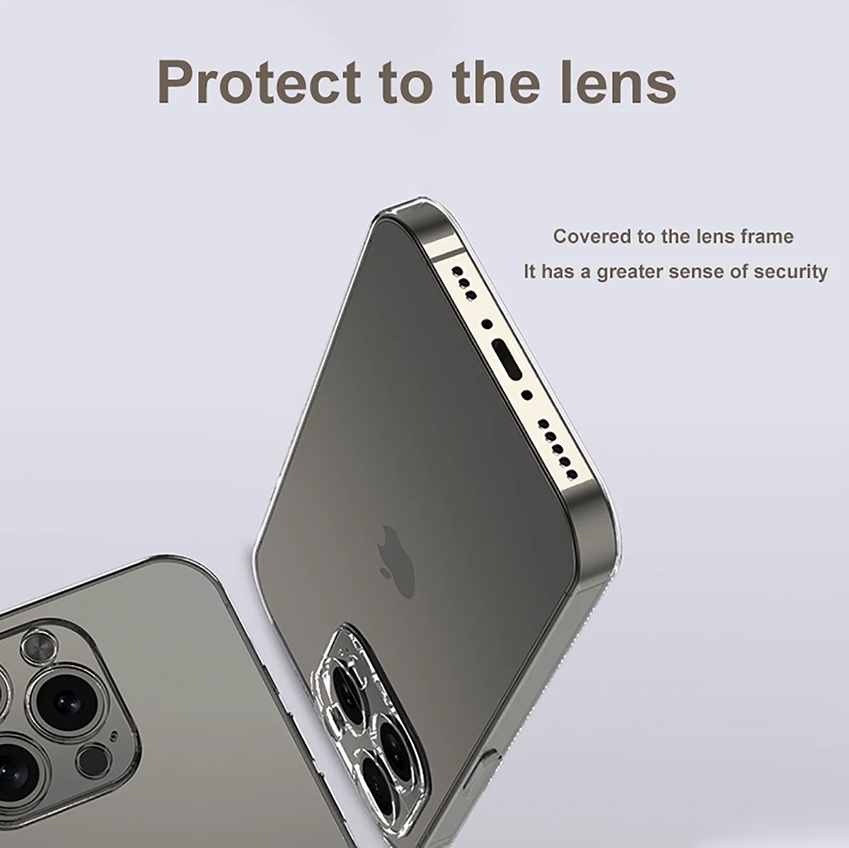 Coque de Protection Transparente en Silicone Souple, Ultra Fine, pour iPhone 14, 12, 13, 15, 11 Pro, X, XS Max, 8, 7 Plus