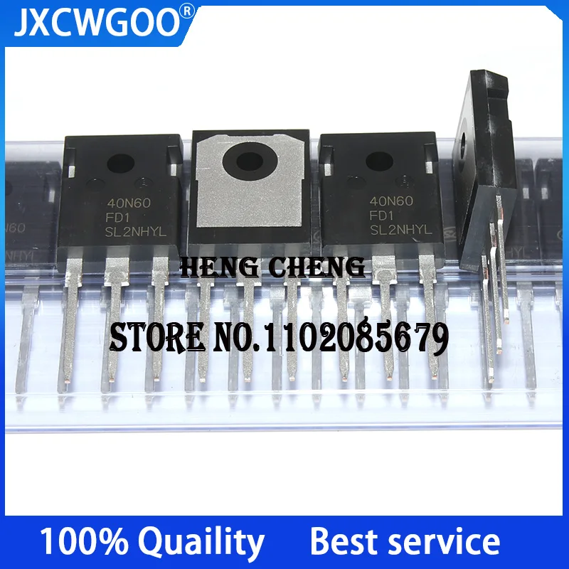 10PCS 100%New Original SGT40N60FD1P7 40N60FD1 SGT40N60FD1 TO-247 IGBT