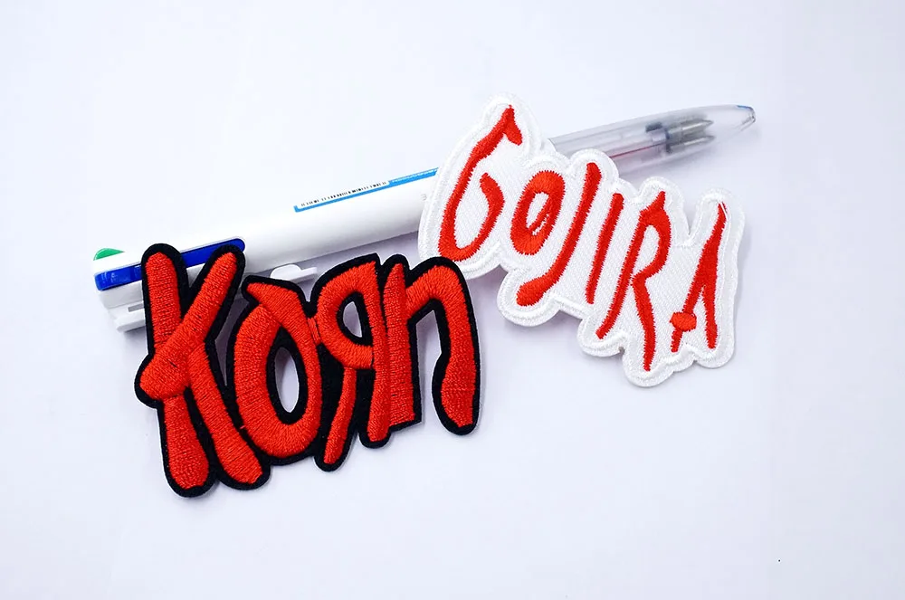 Band ROCK PUNK Stoffaufnäher zum Aufbügeln, Dekoration für Kleidung, Applikationen für Bekleidung, Heavy Metal – Detail 7