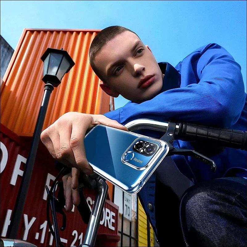 360 Full Cover Silicone Case For Xiaomi Redmi 13 12C 13C 10C 9A 9C 9 8 8A Redmi Note 8 9 10 11 12 Pro Plus Hybrid PC Hard Coque