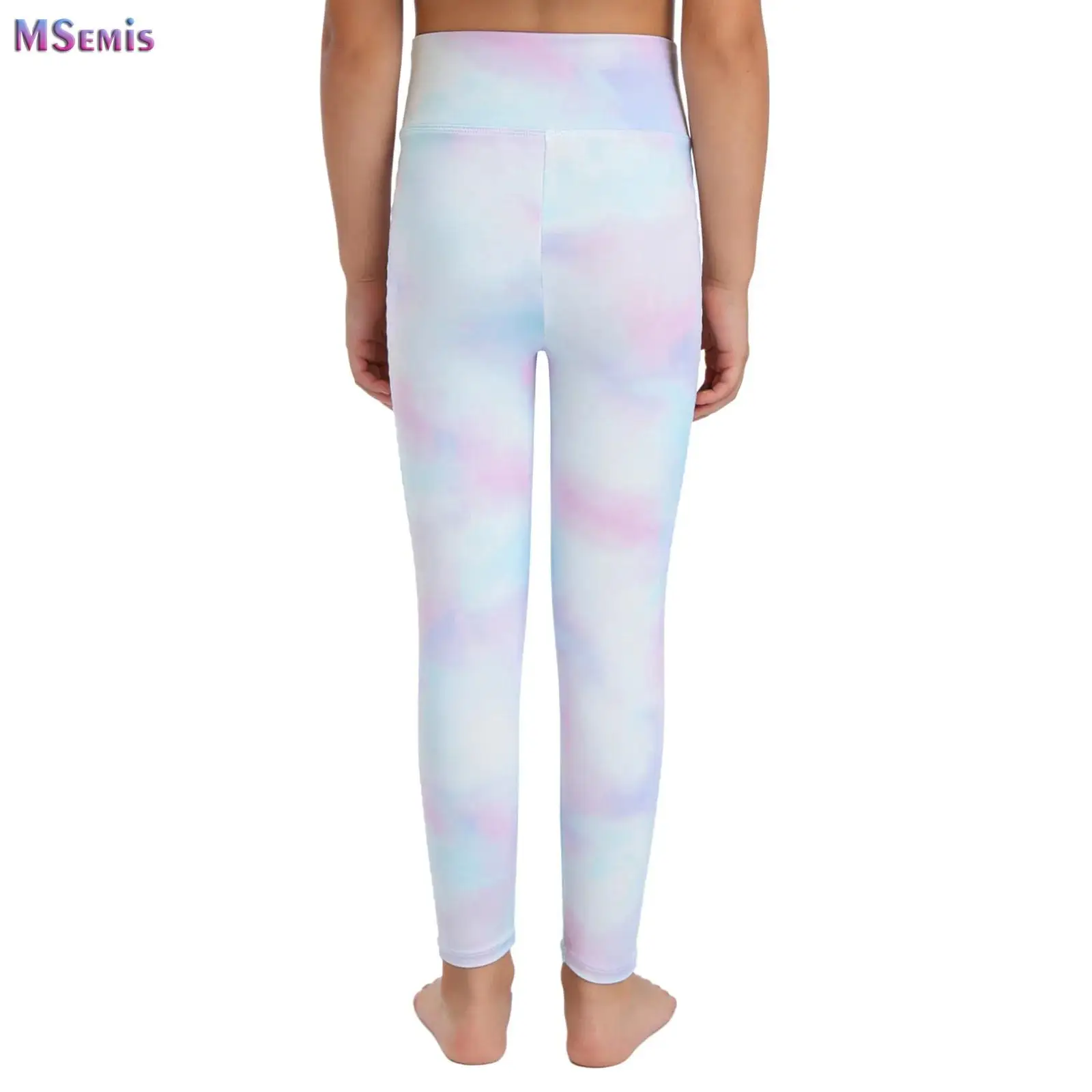 

Children Clothing Legging Girls Irregular Colorful Pant Spring Summer Kids Girls Elastic Slim Leggings Big Girl Trousers