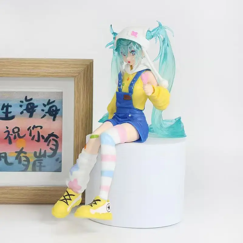 14 سنتيمتر هاتسون ميكو عمل أرقام سلسلة Kawaii ملابس السباحة Vocaloid البلاستيكية تحصيل نموذج لعب فتاة هدية