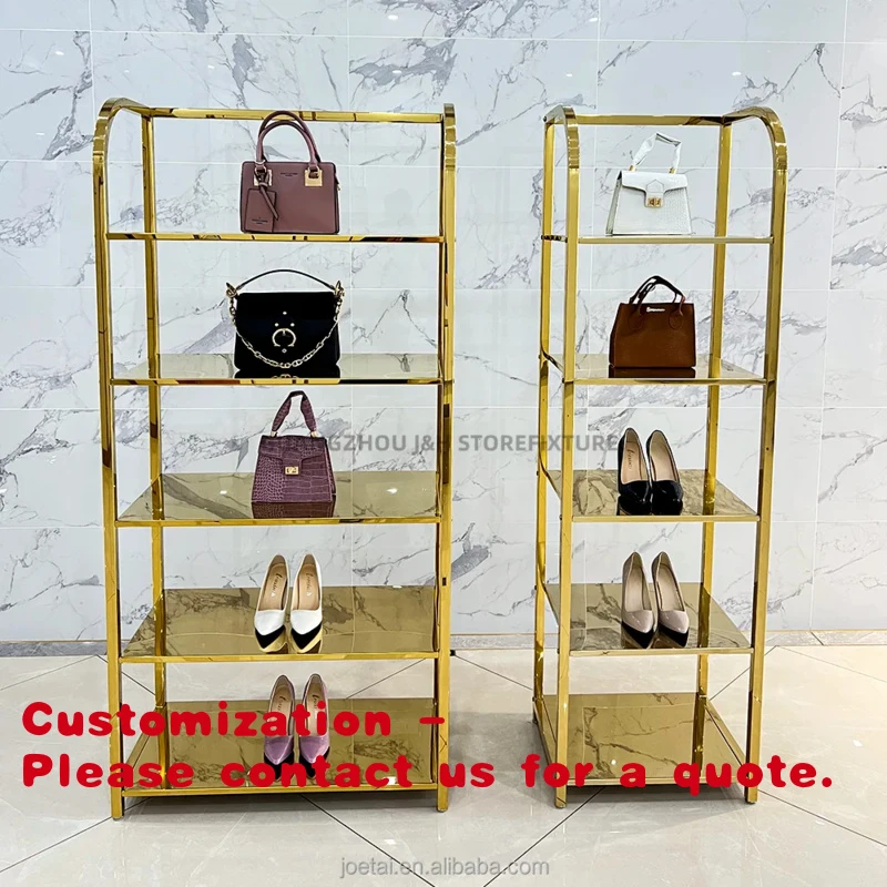 custom.Commercial Shoe Display Rack Retail Boutique Organizer Store Closet Hallway Entryway Standing Shoe Rack
