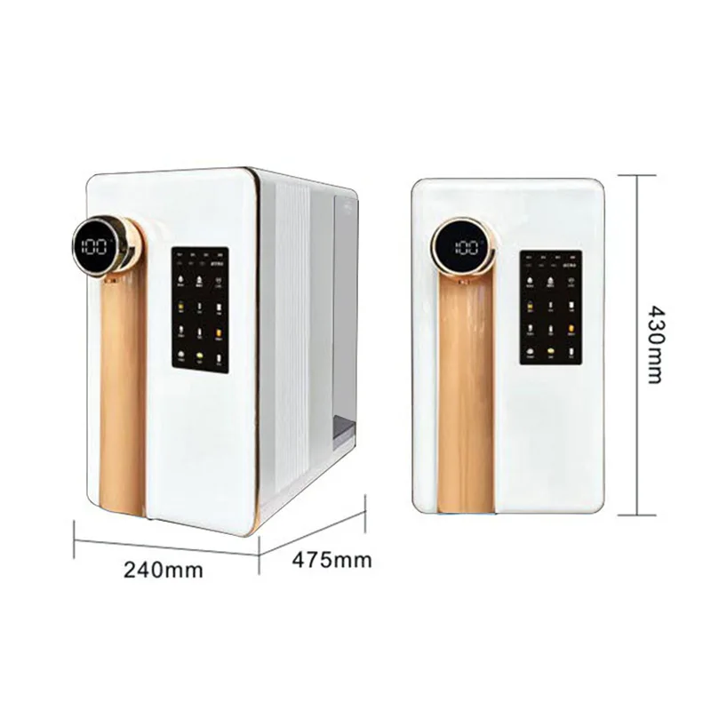 

Оптовая продажа, настольный очиститель воды, богатый водородом, бытовой мгновенный горячий электролиз, нагрев, встроенная машина, электрический пластик