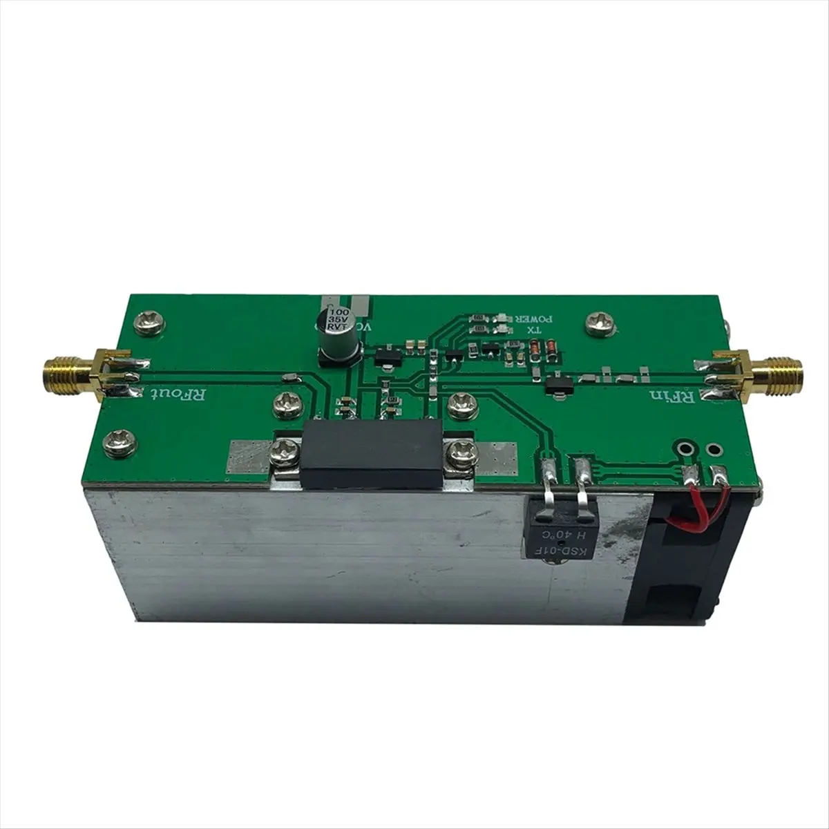 

NEW Upgrade 13W Power Amplifier 433MHz (335-480MHz) Radio Frequency Power Amplifier with Heatsink