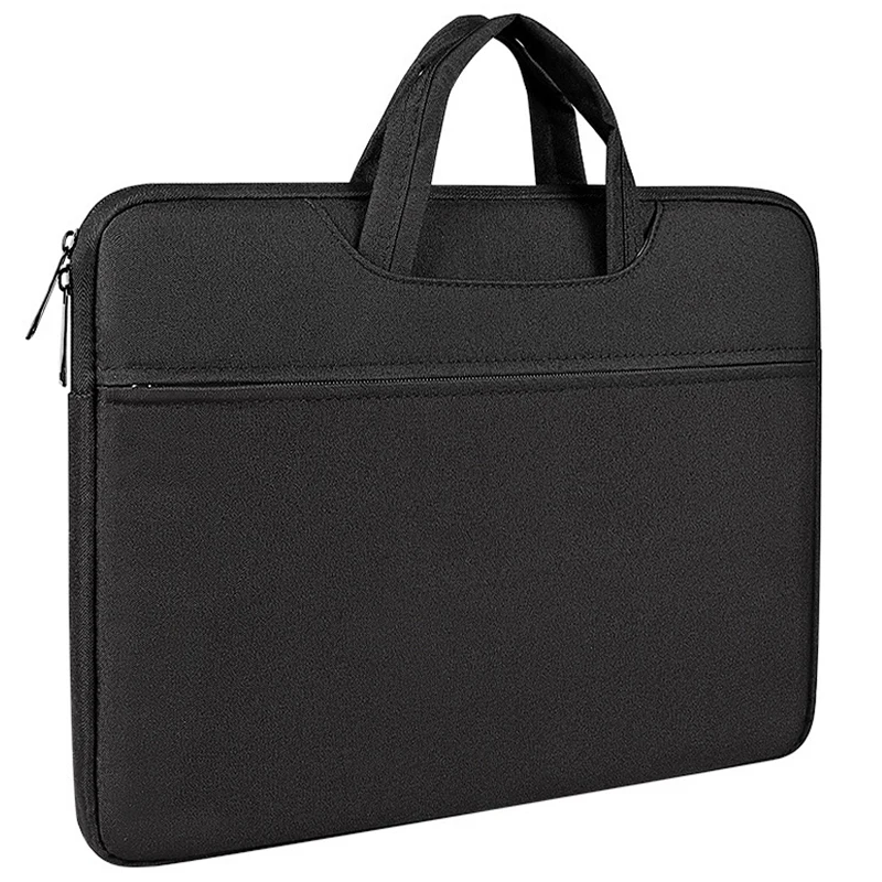 Carry Laptop Bag Sleeve with Front Bag 13 14 15 15.6 inch Notebook Case for Macbook 13.3 15.4 Computer Handbag Laptop Briefcase