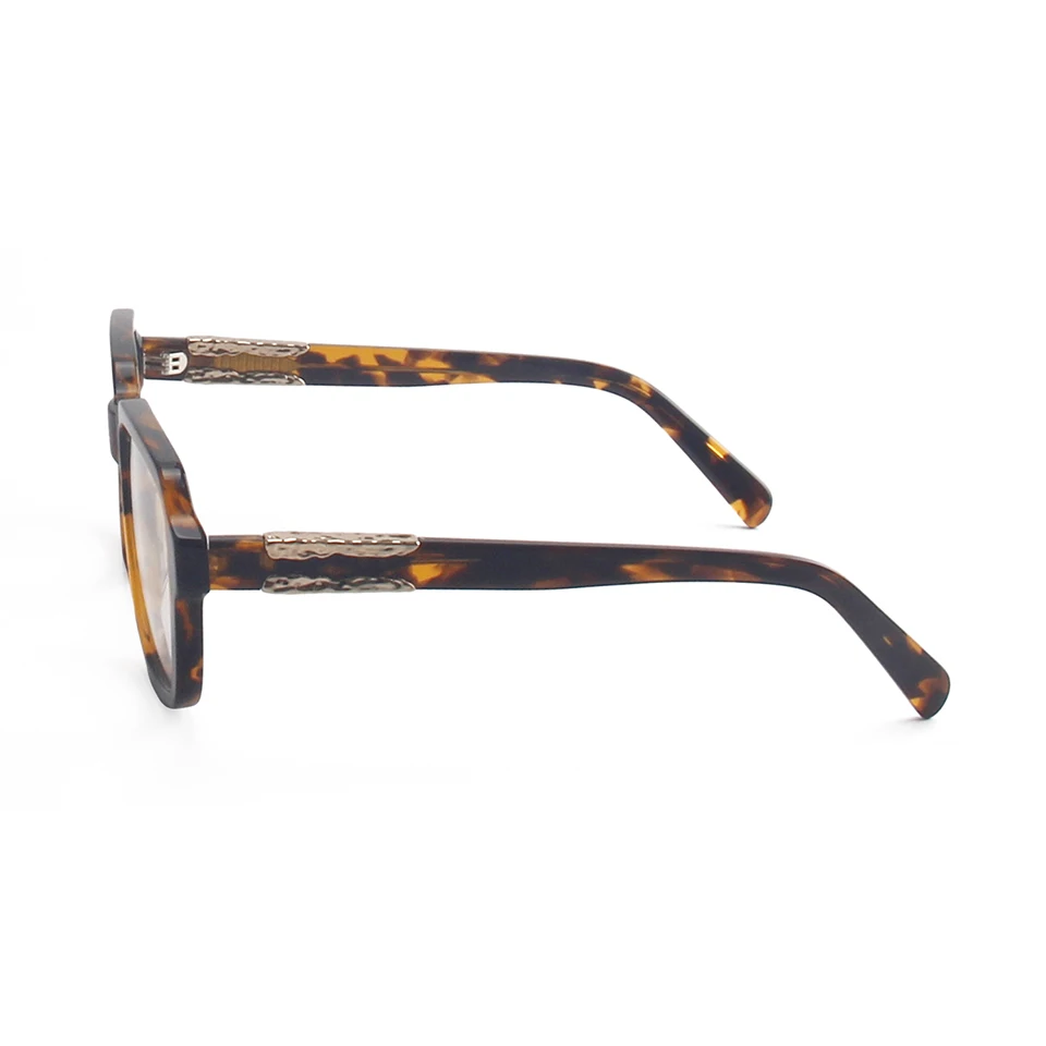 Montura de gafas rectangulares de acetato para hombres y mujeres, gafas sin receta, gafas con lentes transparentes, gafas ópticas cuadradas, gafas de sol