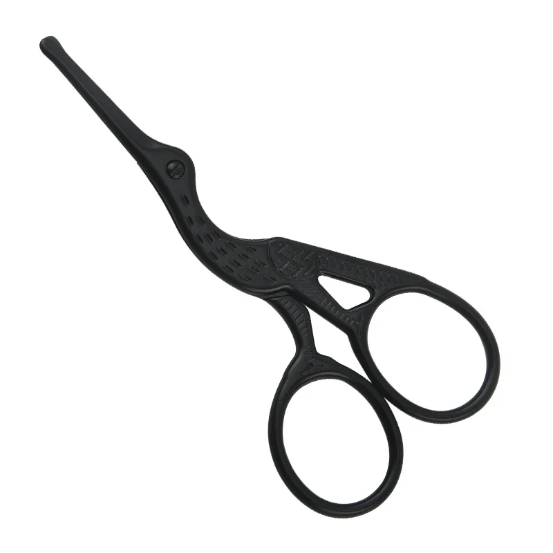 Forbici per naso a punta tonda Forbici per peli del naso Taglio dei peli del naso Forbici per peli del viso per uomo