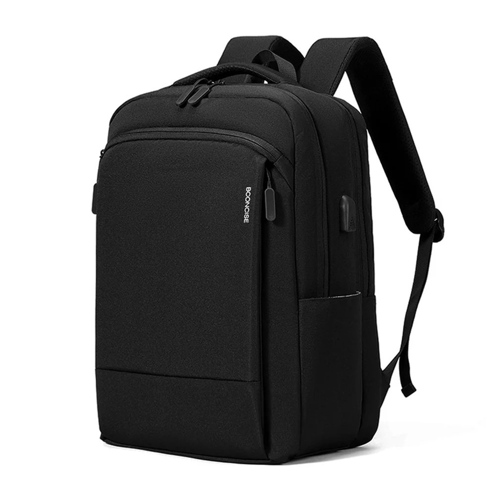 Oxford Laptop Backpack with Separate Computer Section and Organizer Pockets Business Travel Daypack for Work and Commuting