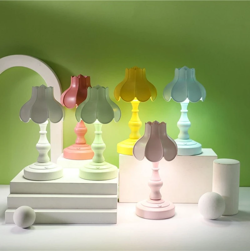 الأوروبي لوتس البسيطة LED ضوء الليل لقراءة غرفة مول بار المنزل