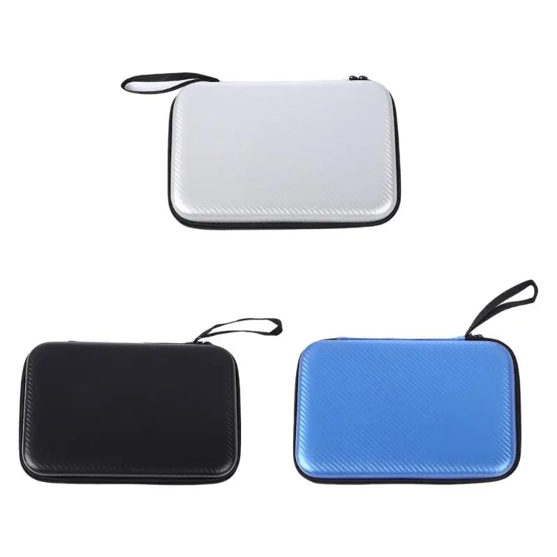 

652F Pingpong Paddles Case Hard Shell Table Tennis Paddle Storage Bag Easy to Carry Great Gift for Table Tennis Lovers