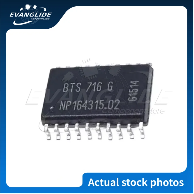 10 PCS/LOT Original & New BTS716G BTS716 SOP20 Car computer board chip, motor driver Chip