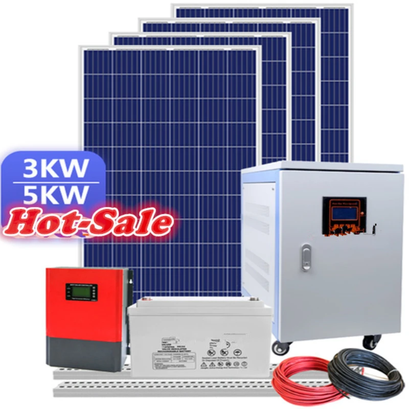 

Solar Panels 5000w System 5kva Complete home mini Solar System Price off grid 5 kilowatts