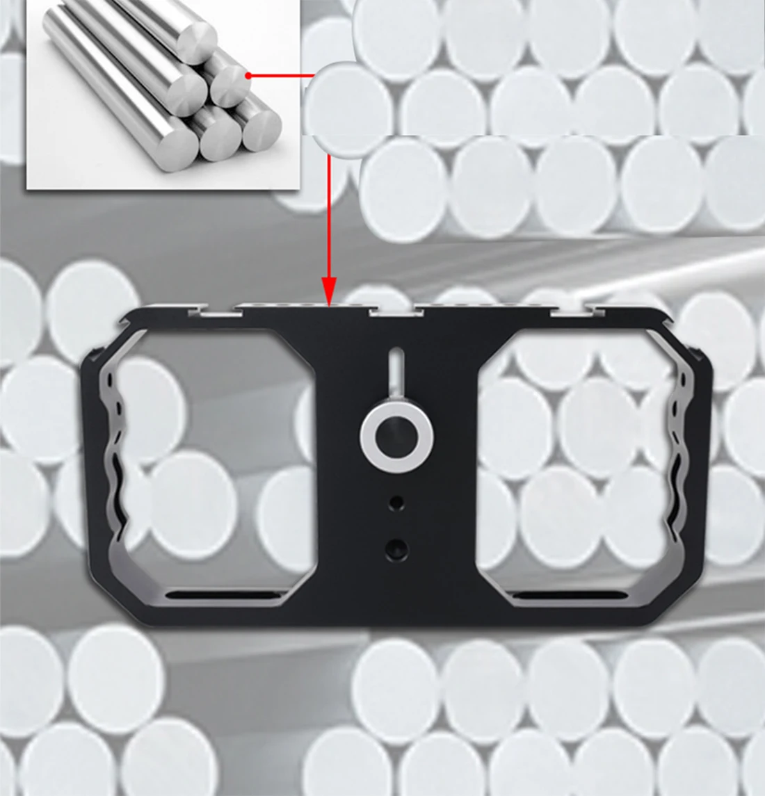 Handheld Griff Stabilisator Living Vlog Kamera Käfig Telefon Video Rig Halterung für Dji Osmo Action/Yi/Eken für Gopro 13 12 Filmemachen – Detail 37