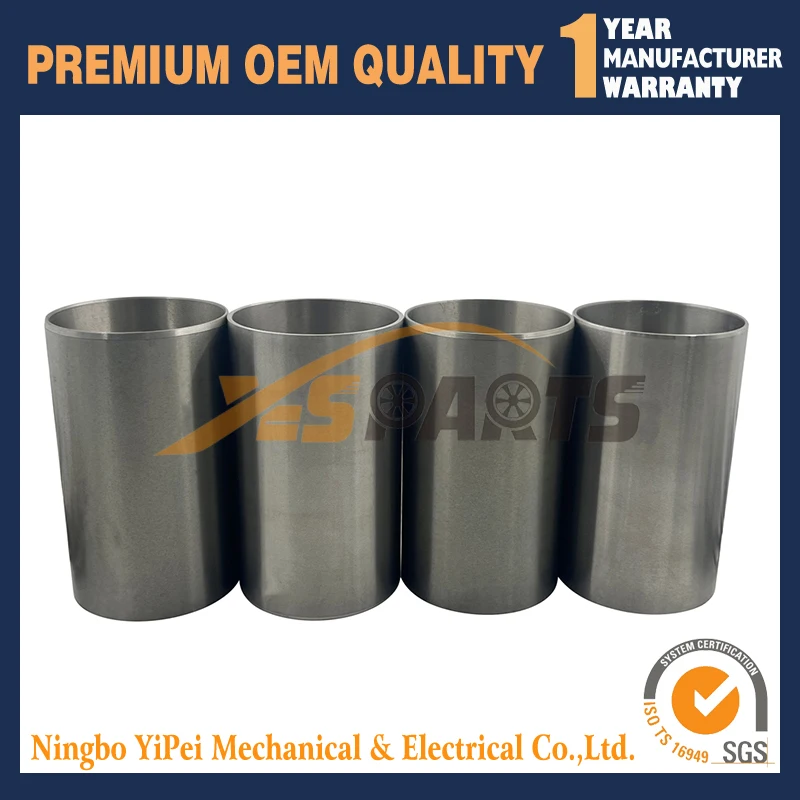 

4pcs Cylinder Liner For ISUZU 4LE1 engine