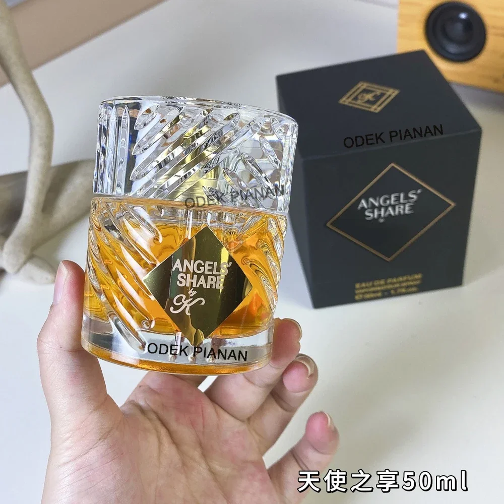 

50ml Brand Angels Share Lasting Perfume Natural Floral Fruity Ice Rose Flame Wormwood Apple Brandy EDT for Men's Women