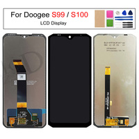 Phone Screen Replacement for Doogee S100 S99 LCD Display,Touch Screen Digitizer Assembly,Tools